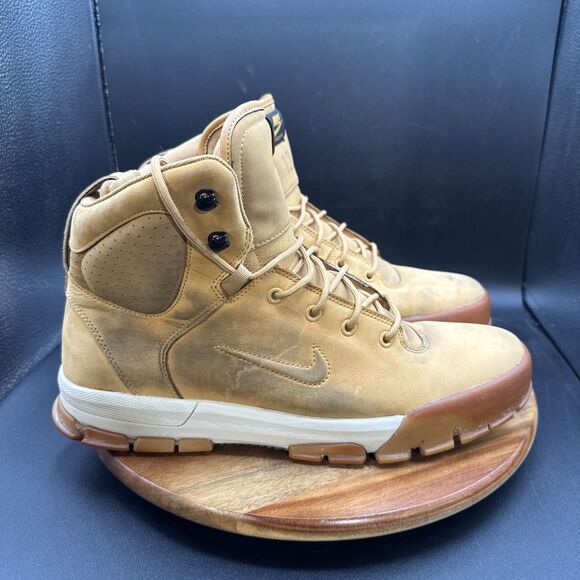 Nike Air Nevist 6 Haystack Mens Size 12 ACG Boots Tan Shoes 454402-772 - Picture 3 of 8